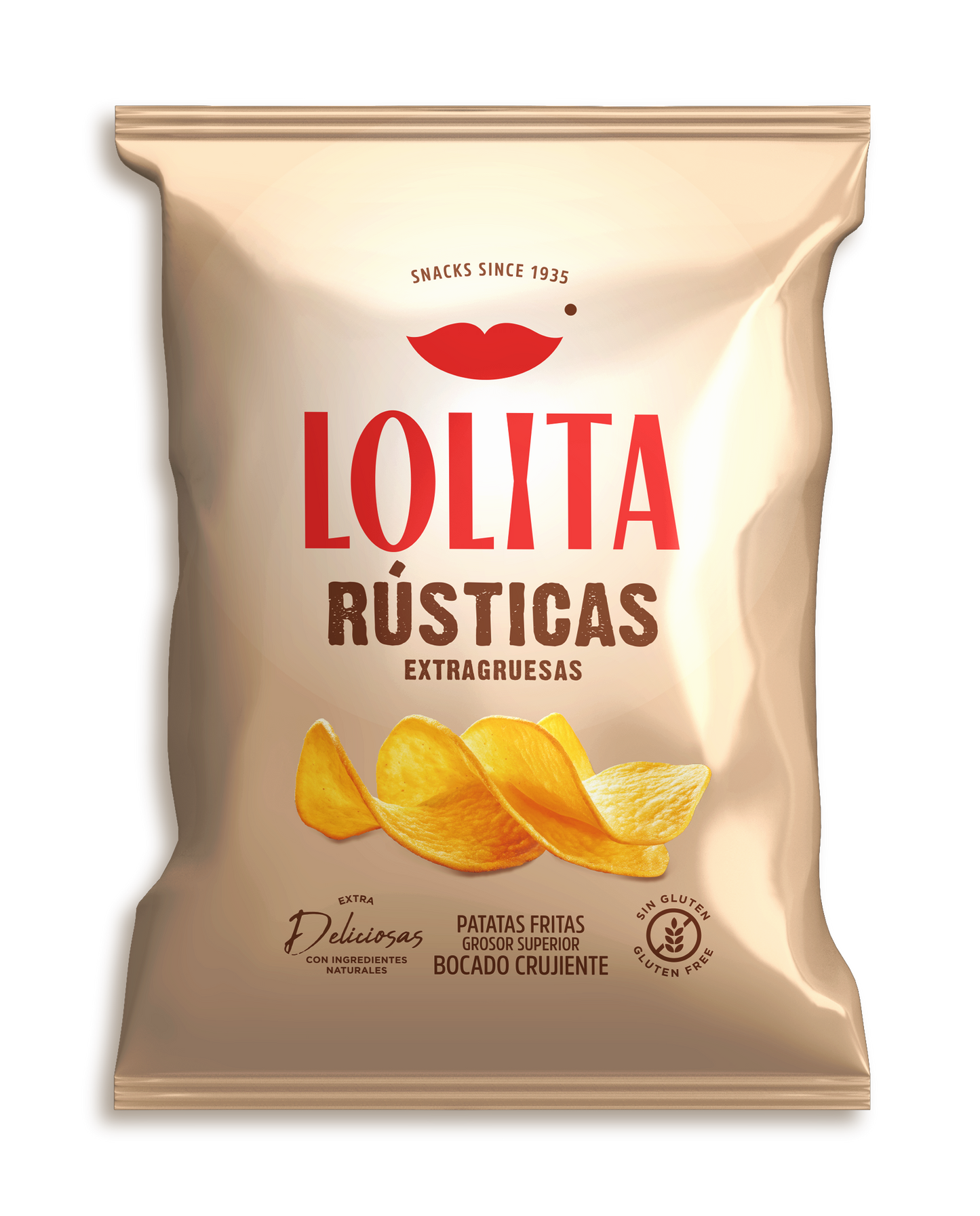Lolita Rustic Chips 165 g bag