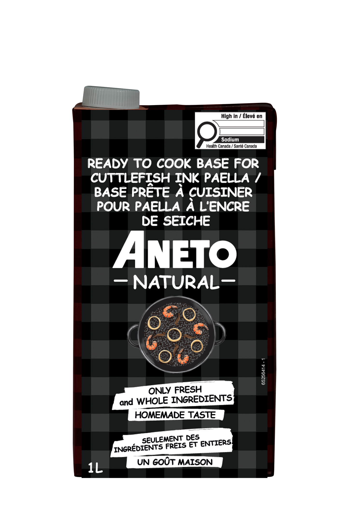 Aneto Black Rice Paella Broth 1 litre