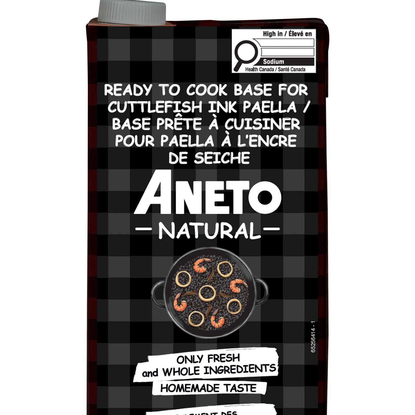 Aneto 100% Natural Black Rice Paella Broth 1 litre