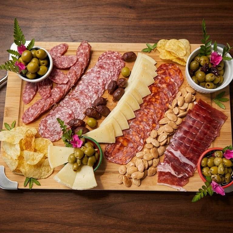 Spanish Charcuterie Tapas Spread