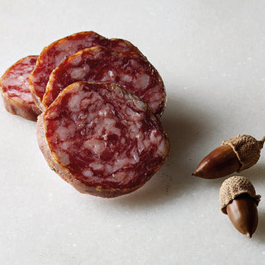 Marcos Iberian Acorn Fed Salchichon approx 500g chub
