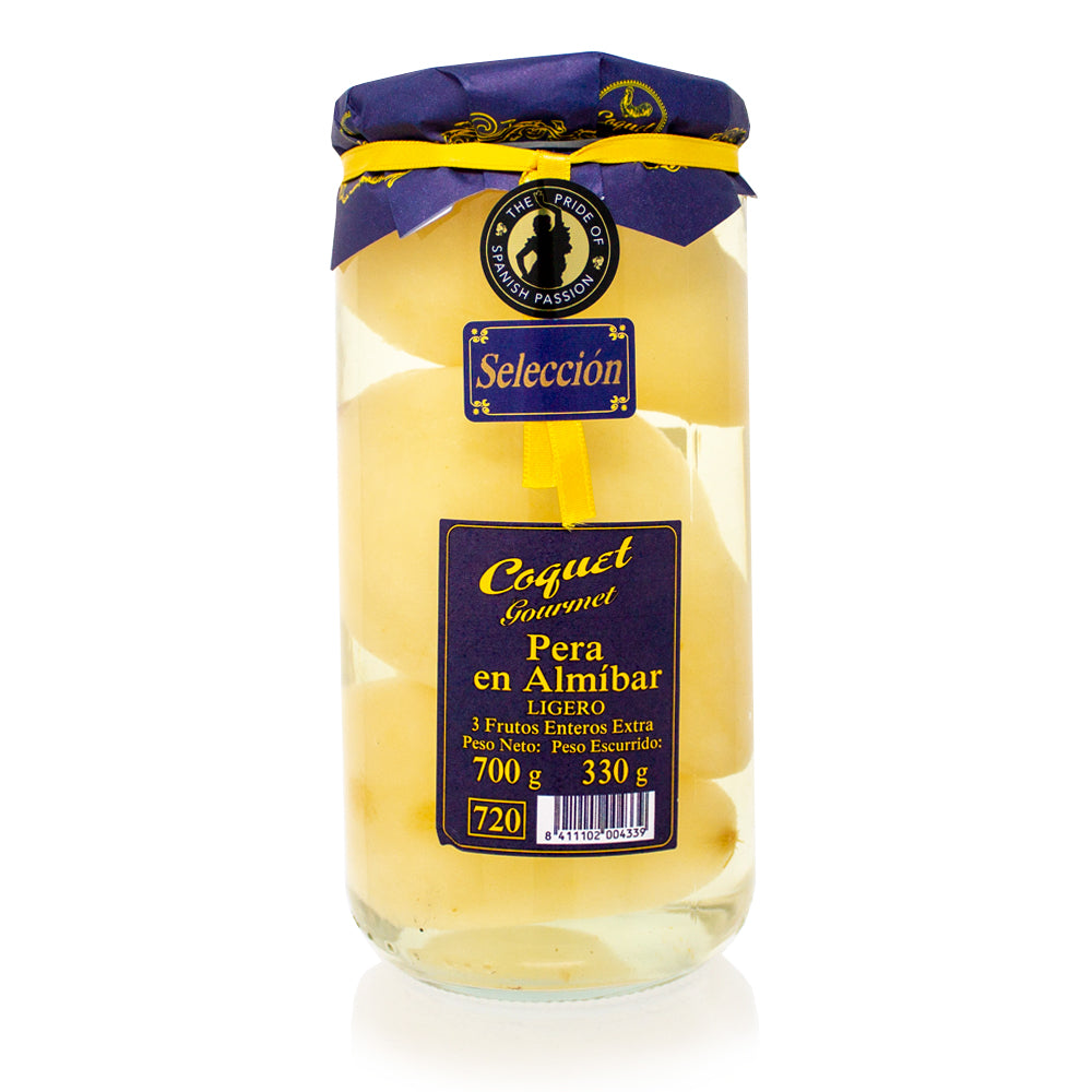 Coquet Gourmet Whole Peaches and Pears in Syrup Duo Pack