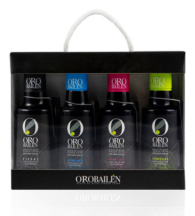 Oro Bailen Selection Olive Oil - Selection of 4 bottles