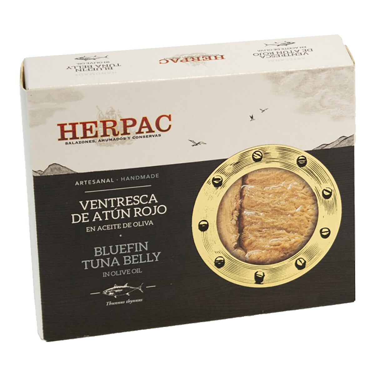 Poitrine de Thon Rouge Herpac à l'Huile d'Olive 120 g