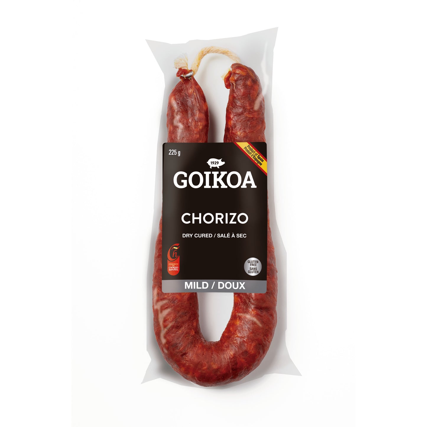 Goikoa Chorizo Sarta Mild 225g | Spanish Imports Online Toronto Ontario | The Spanish Store