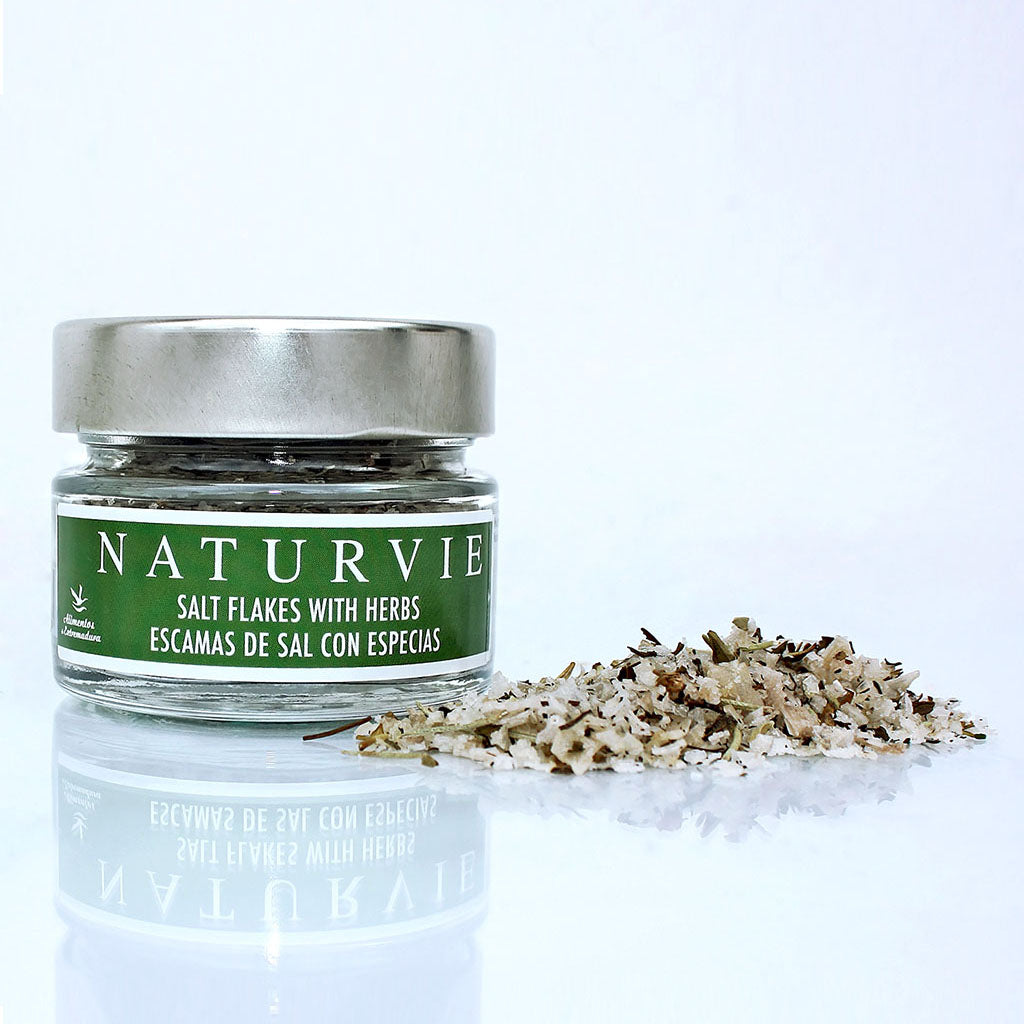 Naturvie Salt Flakes with Herbs | Buy Spanish Spices and Seasonings Online in Canada The Spanish Store