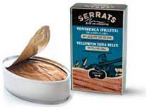 Serrats Yellow fin (White) Tuna Belly in Olive Oil 120 g