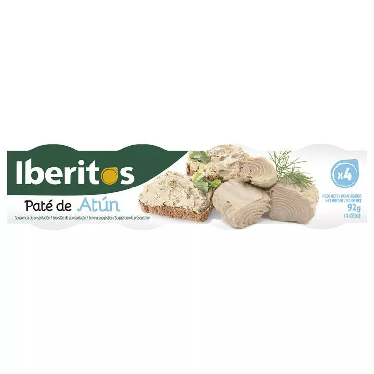 Iberitos Tuna Pate 4 x 23 g Pack