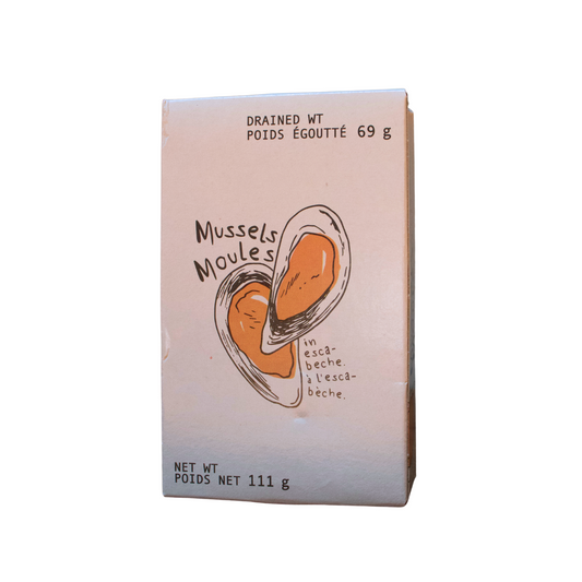 El Rano Pickled Mussels 120 ml can