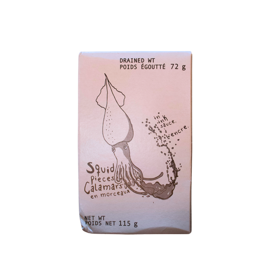 El Rano Squid in Ink sauce 120 ml can