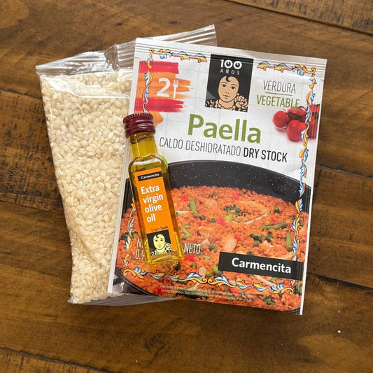 Kit Paella au riz aux fruits de mer Carmencita 255 g
