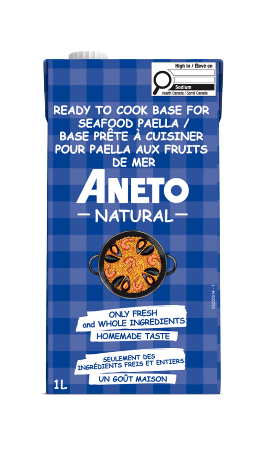 Aneto Seafood Paella Broth 1 litre