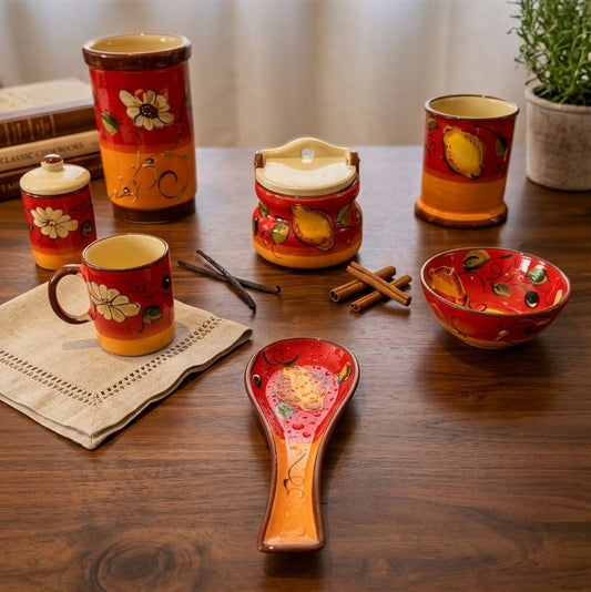Hand-Painted Spanish Ceramic Set – Imported from Spain (Copy)