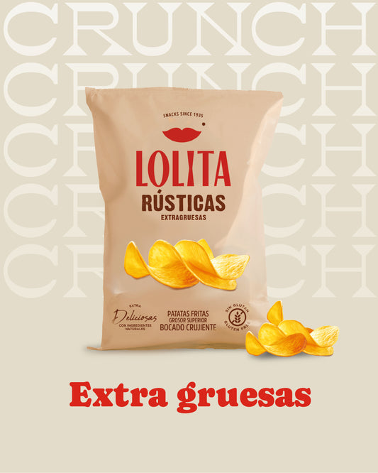 Lolita Rustic Chips 165 g bag