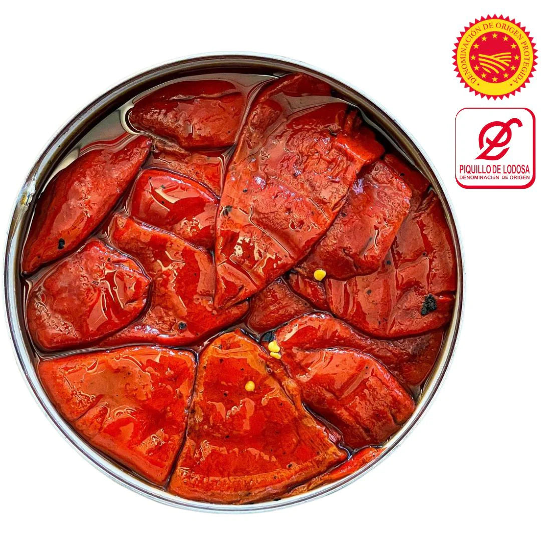 Dantza Whole Red Piquillo Peppers DO Lodosa 470g
