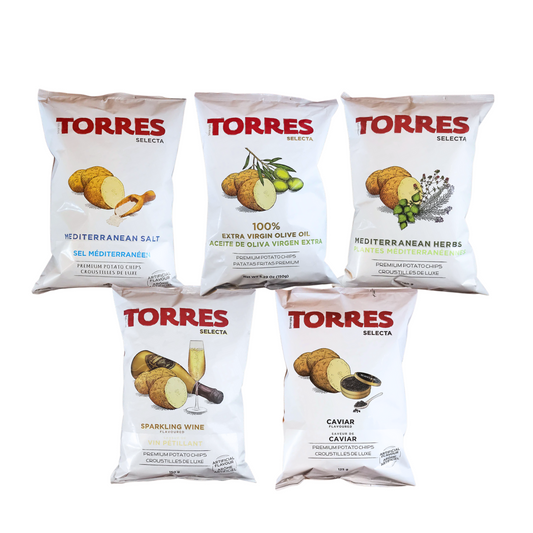 Torres Party Pack - 5 Original Flavour Chips 125 g