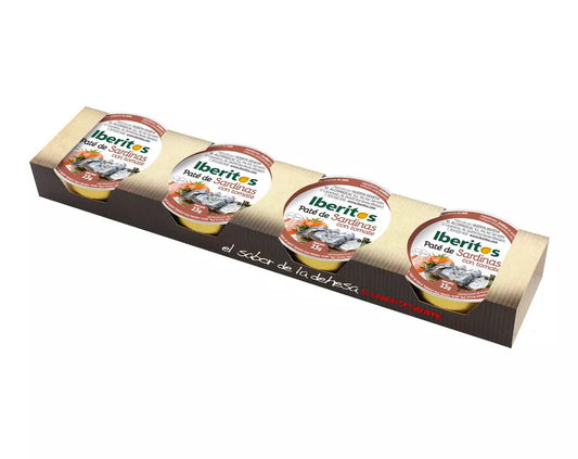 Iberitos Sardine Pate 4 x 23 g Pack