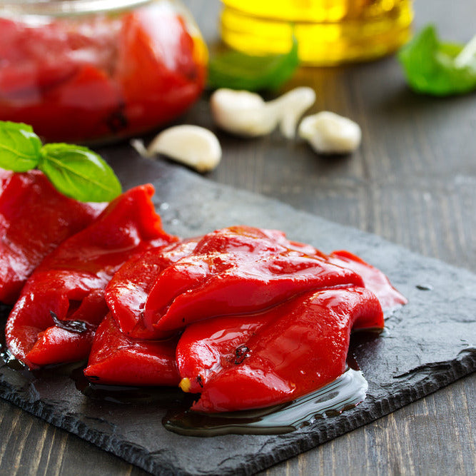 Piments piquillos rouges entiers Dantza DO Lodosa 425 ml