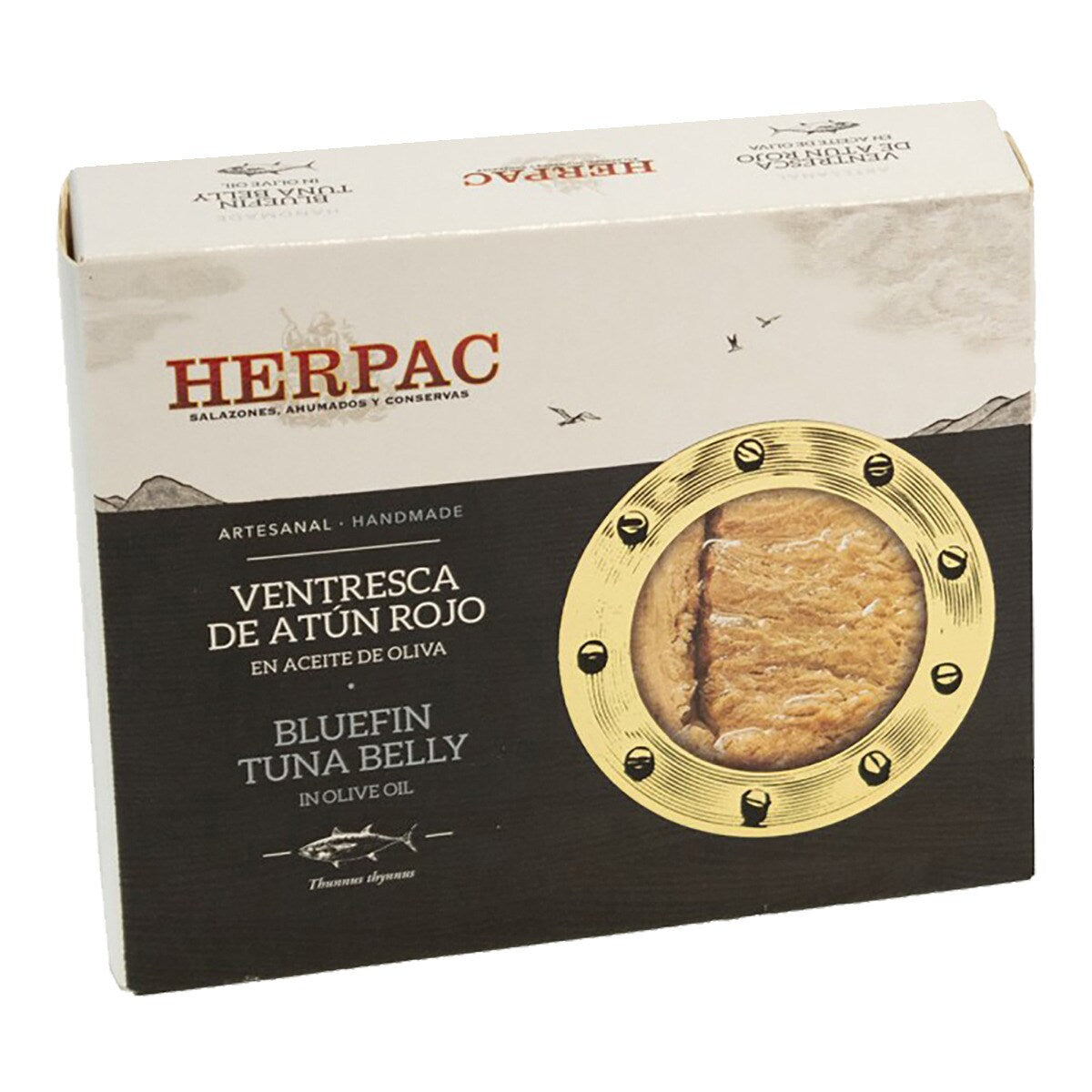 Herpac Red Tuna Belly in Olive Oil 120g