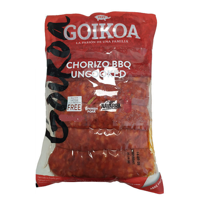 Goikoa Chorizo BBQ Uncooked 500 g