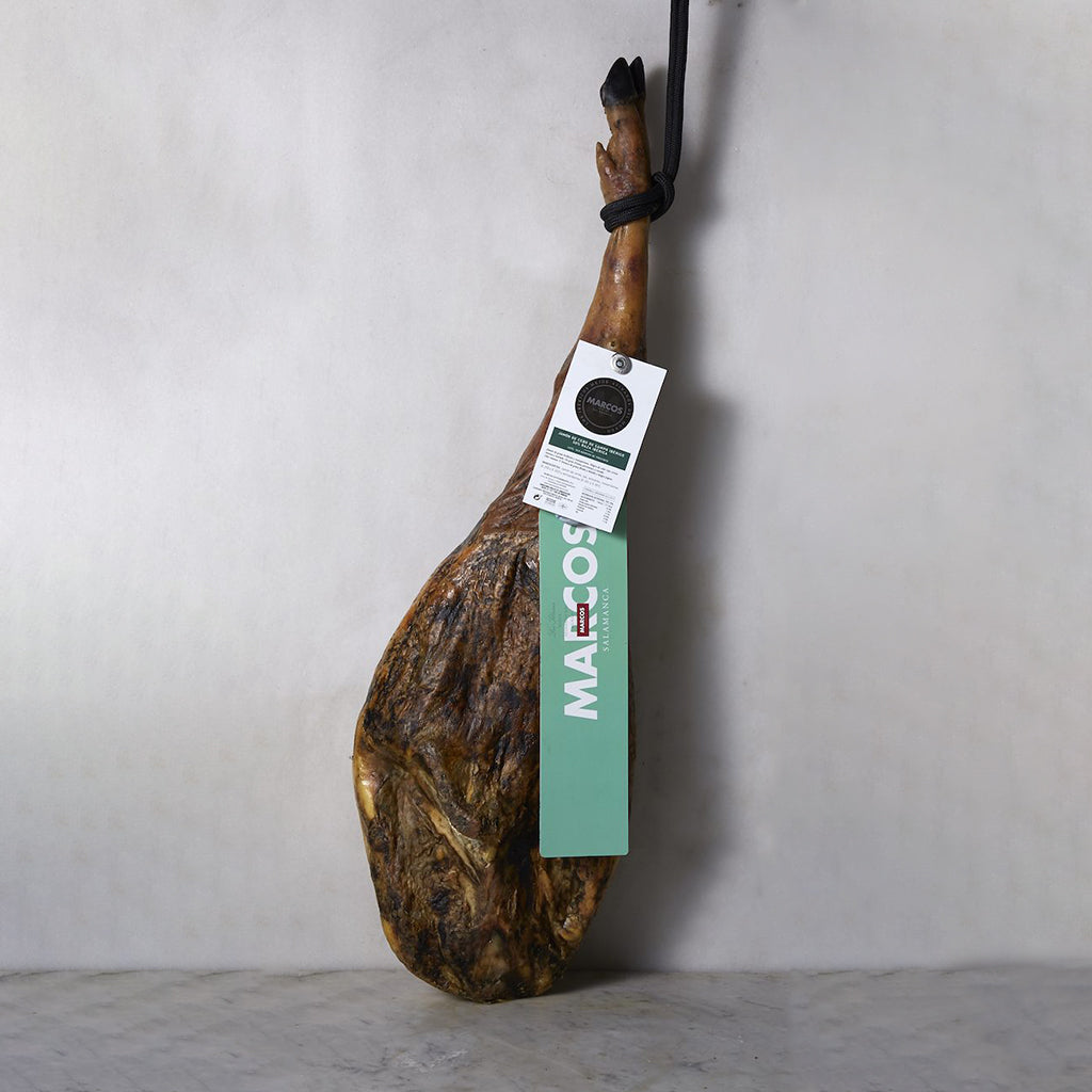 Marcos Bone-In Countryside-Fed 50% Iberian Ham | Buy Spanish Products Online at The Spanish Store 