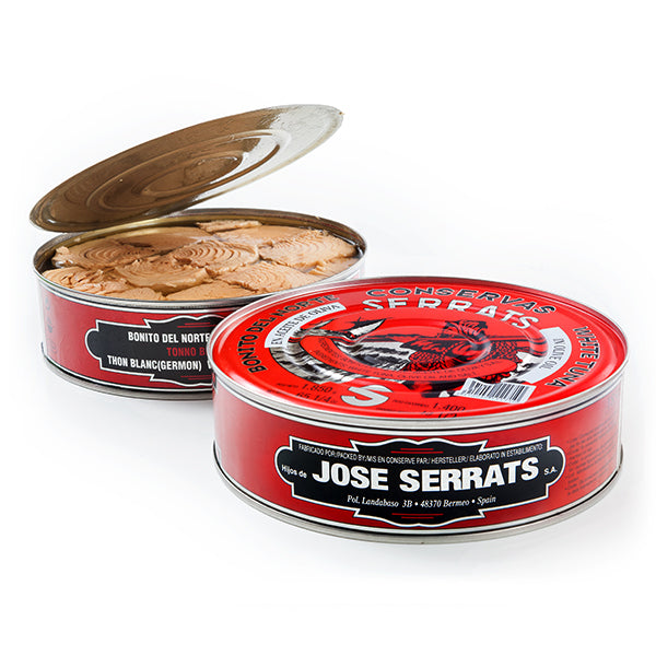 Serrats Bonito White Tuna in Olive Oil | Spanish Imports Gourmet Grocery Food Shop Online The Spanish Store