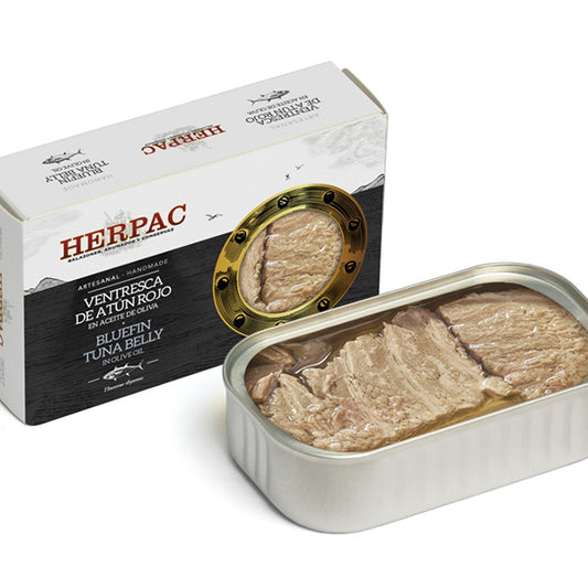 Herpac Red Tuna Belly in Olive Oil 120g