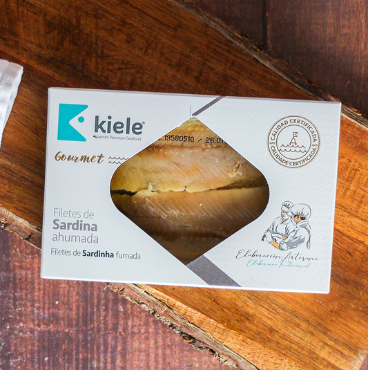 Kiele Smoked Sardine Loins in Olive Oil 150 g