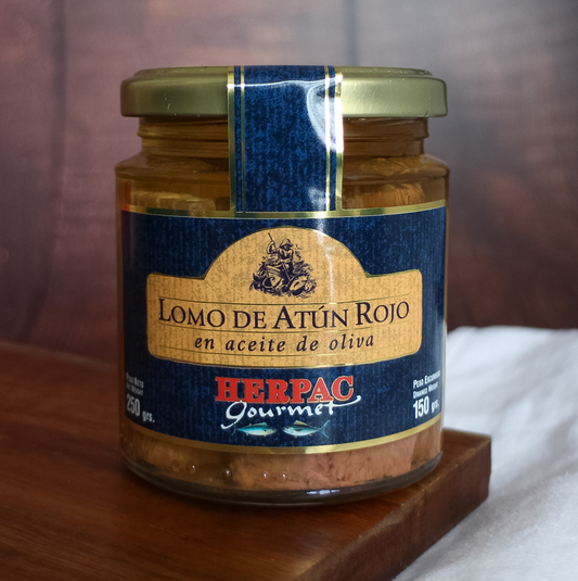 Herpac Red Tuna Loins in Olive Oil 250g