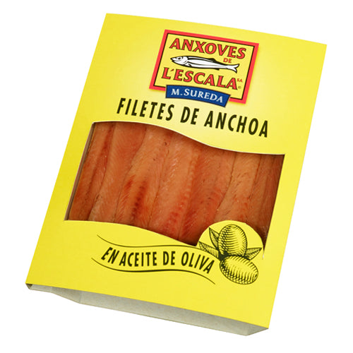 L'Escala Anchovy Fillets in Olive Oil 80g