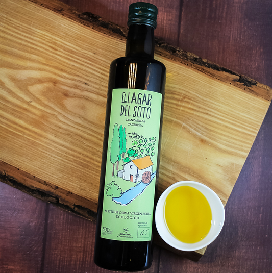 El Lagar del Soto Organic EVOO Manzanilla Cacereña 500 mL |  Shop Spanish Products online, Spanish Imports Olive Oil available in Canada , Toronto Ontario