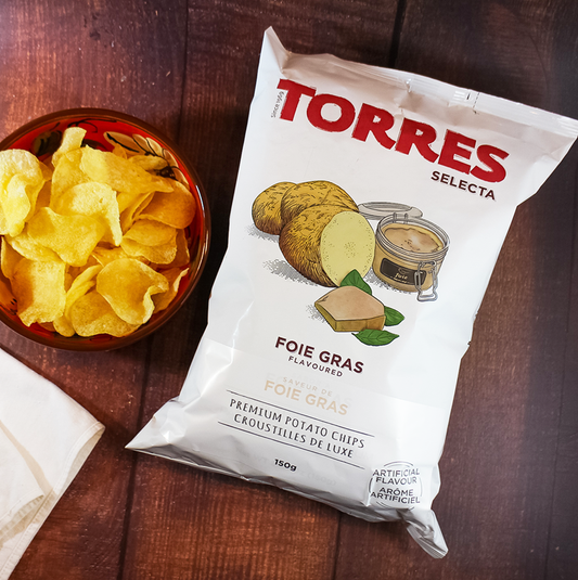 Torres Selecta Foie Gras Premium Potato Chips | Spanish Imports Gourmet Grocery Food Shop Online The Spanish Store | Torres Chips in Toronto, Ontario - Shop Online