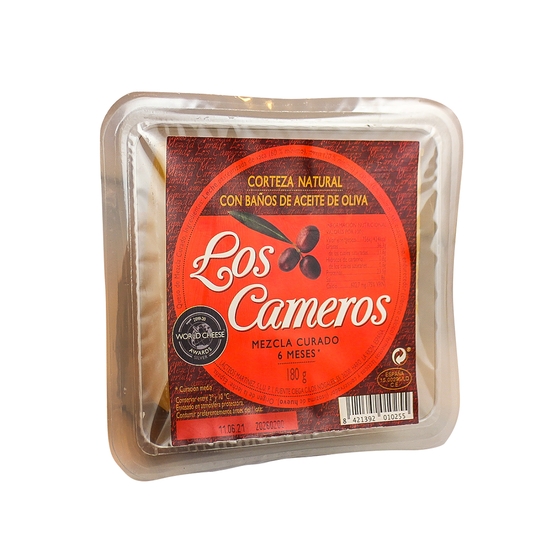 Los Cameros Cured Blended Cheese 6 months aged - Wedge 180g