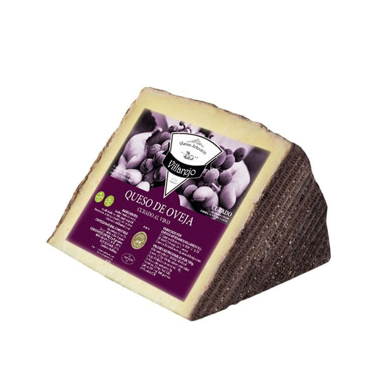 Artisan Cured Sheep Cheese with Red Wine "Villarejo"