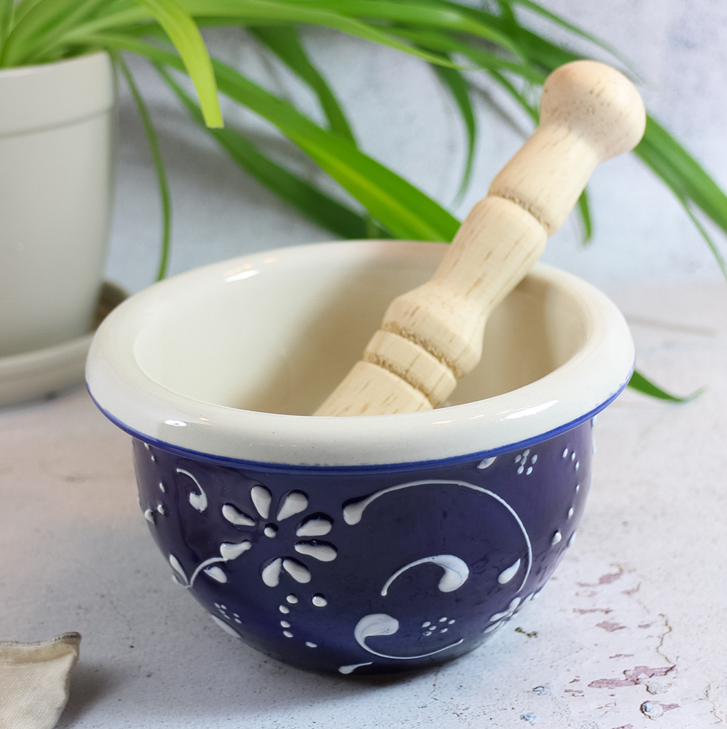 Antonio Ortiz Herb and Spice Press, Mortar and Pestle handmade in Spain available in Canada,  The Spanish Store, Shop Spanish products online, Toronto Ontario Hamilton Ontario