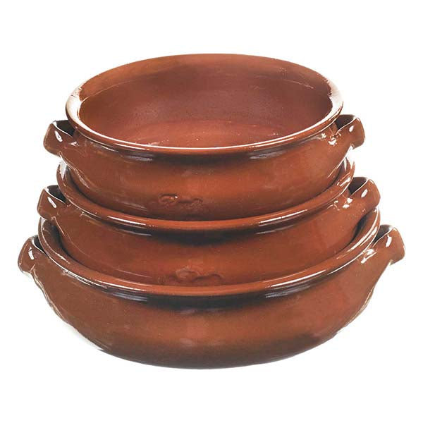 Antonio Ortiz 3-piece clay dish set, handmade clay dishes from Spain,  The Spanish Store, Shop Spanish products online, Toronto Ontario Hamilton Ontario Paella Tapas
