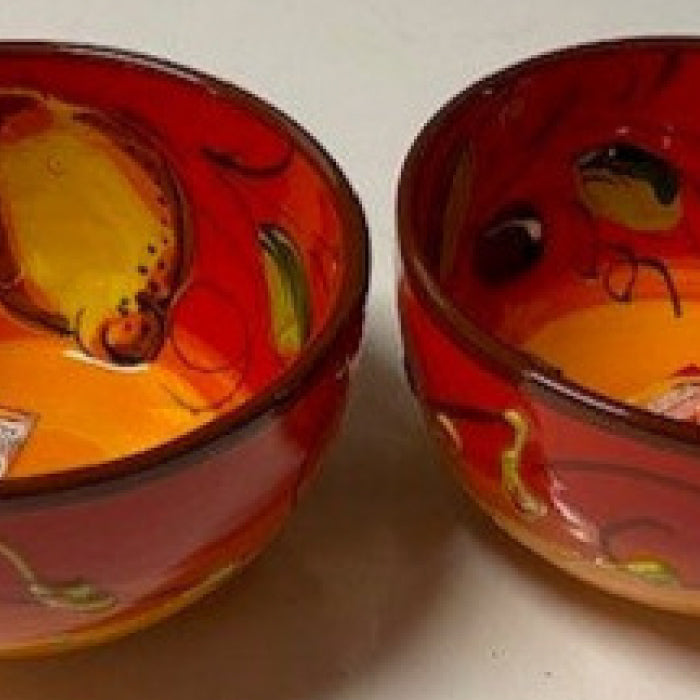 Ceramic Antonio Ortiz 2-Piece  Bowl Set 13 cm