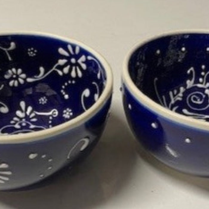 Ceramic Antonio Ortiz 2-Piece  Bowl Set 13 cm