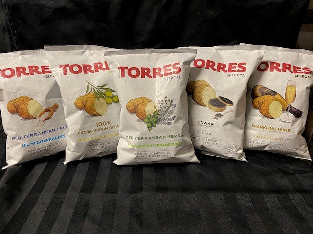 Torres Party Pack - 5 Original Flavour Chips 125 g