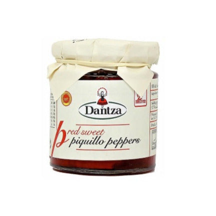 Dantza Whole Red Piquillo Peppers DO Lodosa 250 ml