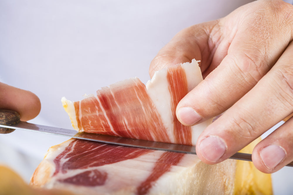 Olivenza Iberian Countryside-Fed Ham Bone-in, 50% Iberian