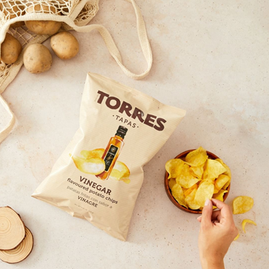 Torres Vinegar Flavour Chips 125 g